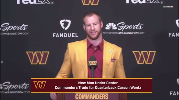 Wentz Talks Trade  Career and Criticism 